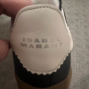 Isabel Marant Monochrome Leather Sneakers